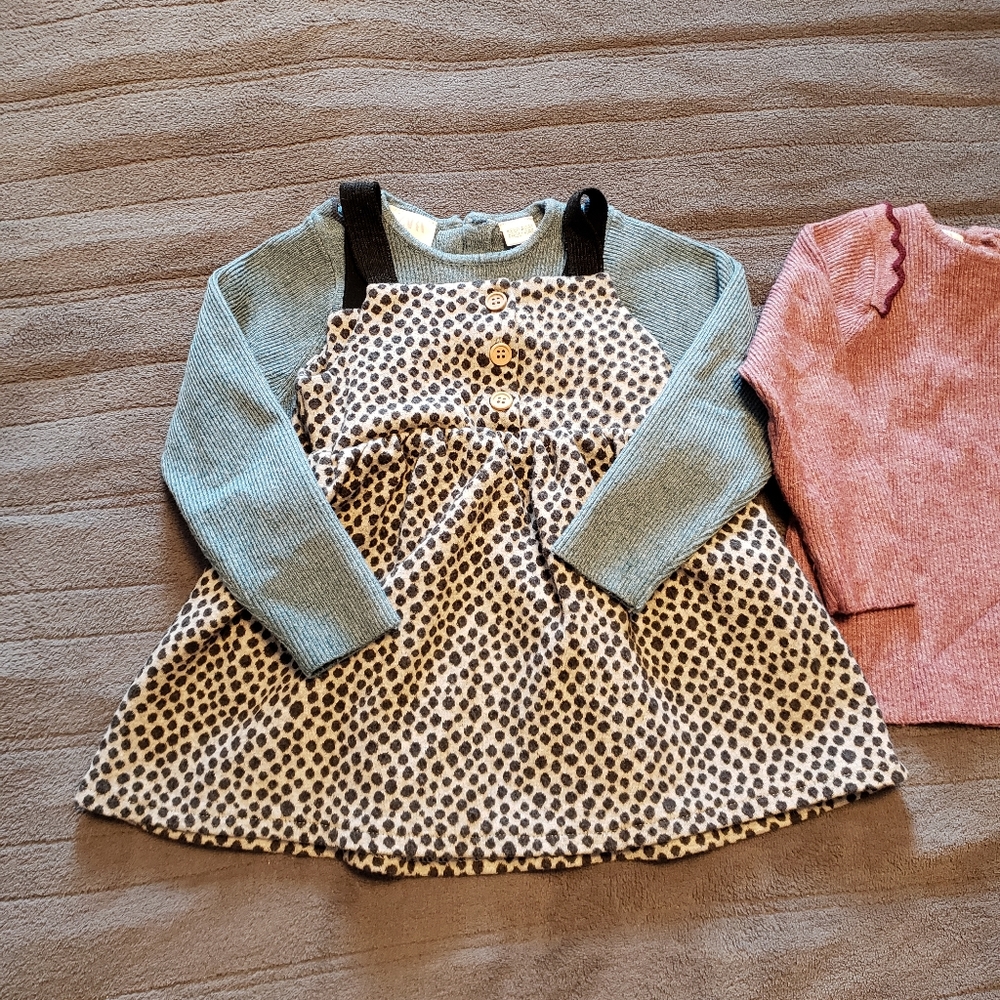 Sweet jumper with two tops
